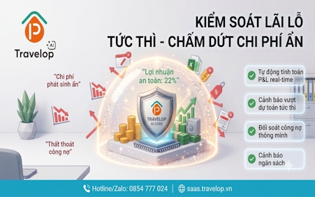 Báo Cáo Tài Chính Lữ Hành: Kiểm Soát Lãi/Lỗ Tức Thì Với Phần Mềm Quản Lý Tour