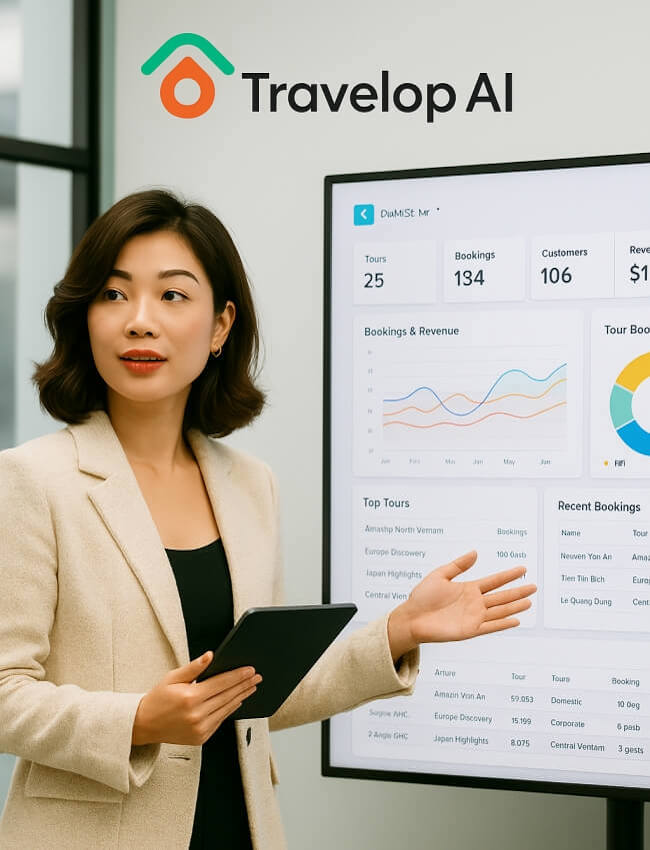 NewsunTour tăng tốc bán vé tham quan với Travelop.Ticket